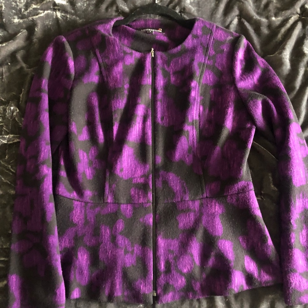 Peplum blazer